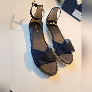 Cole Haan Women's Dark Blue Espadrilles 10.5